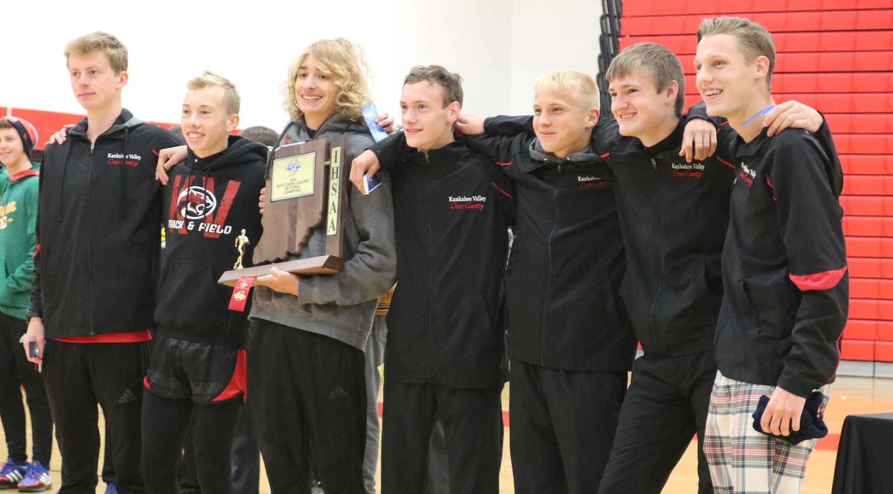 KV Boys' Cross Country team